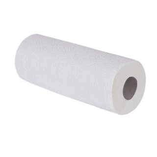 Küchenrolle, 3-lagig, Zellstoff, hochweiß, 50 Blatt, Blattgröße: 25,0 x 22,4 cm, Paket á 8 x 4 Rollen (32 Rollen)