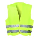 Polyester Warnweste, universal Größe, gelb,...