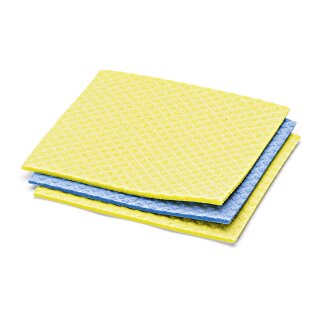 Schwammtuch, Viskose, sehr saugfähig, 5er-Pack, 20 x 18 cm
