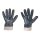 StrongHand FULLSTAR, 100% Bauwollhandschuh, mit blauer Nitril- Vollbeschichtung, Gr. 09 - 11
