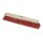 Straßenbesen, Elaston rot, mit Stielloch, Sattelholz, 40 50 60 cm