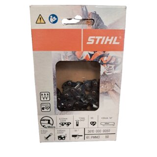 STIHL Kette Picco Mini 3/8" 1,1 mm, 44 Treibglieder - 3610 000 0044 (passend für die MS 170)