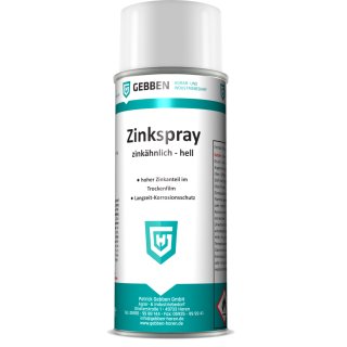 G-H Zinkspray, hell, 400 ml, Preis pro Stück