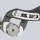 KNIPEX Alligator® Wasserpumpenzange 88 01 250, schwarz atramentiert, Griff mit Kunststoff überzogen, 250 mm
