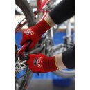 Korsar Kori-Red, Feinstrickhandschuh mit gesandetem Nitrilschaum, teilbeschichtet, Gr. 06 - 11