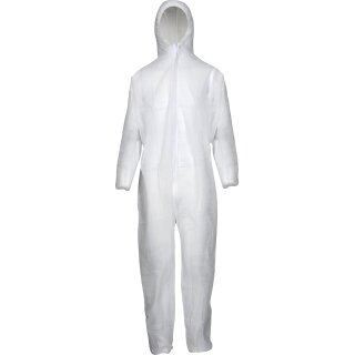 PP Schmutzschutzoverall RSA Kat. I, Stärke: ca. 50 g/m², weiß 4XL (70/72)
