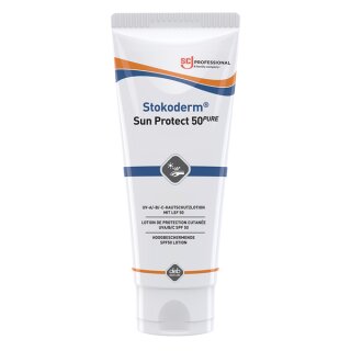 Stokoderm® SUN PROTECT 50 PURE, #SPC100MLEE, Tube á 100 ml