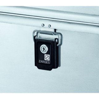 ZARGES-Box, Aluminium, 24 - 135 l, inkl. Zylinderschloss und Schl&uuml;ssel