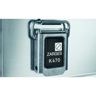 ZARGES-K 470 Universalkiste, Aluminium, 13 - 829 l Volumen, + Zubeh&ouml;r