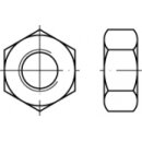 DIN 934 / ISO 4032, Edelstahl A2, Sechskantmuttern