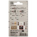 fischer® Gipskartondübel DuoBlade, Länge: 44 mm
