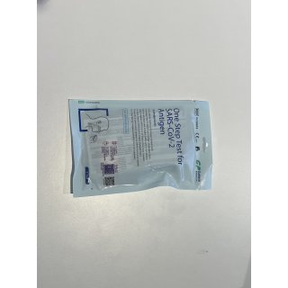 Getein COVID­19 Antigen Schnelltest Nasenabstrich Laientest, Einzelpackung