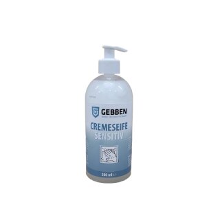 GEBBEN Cremeseife Sensitive, im 500 ml Pumpspender