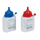 Projahn, Farbpulverflasche, 100g, blau/rot