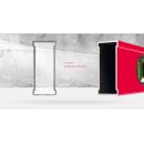 BMI Superstar, Aluminium Wasserwaage, rot pulverbeschichtet, 40 - 100 cm