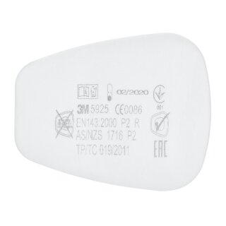 3M™ Serie 6000, Vlies-Feinstaubvorfilter P2 (5925)
