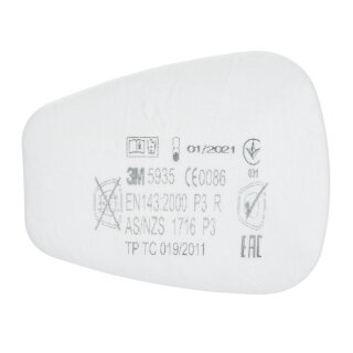 3M™ Serie 6000, Vlies-Feinstaubvorfilter P3 (5935)