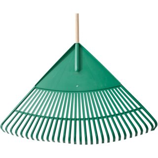 Siena Garden Laubbesen, Kunststoff, 76 cm, mit Gerätestiel 1200x24 mm