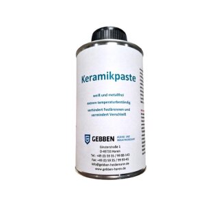 G-H Keramikpaste, weiß, metallfrei, 500 g Pinseldose