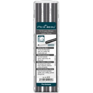Pica® BIG Dry "FOR ALL-Universalminen" Grafit, 12 Stück im Spender