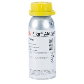 Sika® Sika Aktivator-205, Dose á 250 ml, gelber Deckel, Transparenter Haftreiniger auf Lösemittelbasis für nicht poröse Untergründe