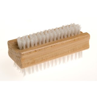 Nagelbürste, Holz doppelt lackiert, Kunstborste