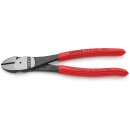 KNIPEX Kraft-Seitenschneider 74 01, schwarz atramentiert,...