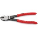 KNIPEX Kraft-Seitenschneider 74 01, schwarz atramentiert,...
