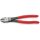 KNIPEX Kraft-Seitenschneider 74 01, schwarz atramentiert, Kopf poliert, Griffe mit Kunststoff überzogen, 140 - 250 mm