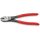 KNIPEX Kraft-Seitenschneider 74 01, schwarz atramentiert, Kopf poliert, Griffe mit Kunststoff überzogen, 140 - 250 mm