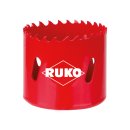 RUKO Bi-Metall Lochsäge, HSS, mit variabler Zahnung, 14,0 - 210 mm-Ø, Schnitttiefe: 38 mm