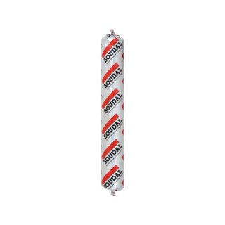 Soudal Silirub Pro N Silikon, Schlauchbeutel á 600 ml, verschiedene Farben transparent