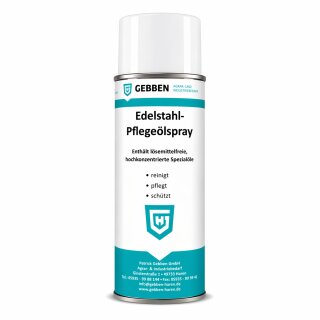 GEBBEN Edelstahl-Pflegeölspray, 400 ml