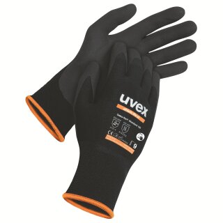 UVEX athletic lite xt Montagehandschuh, Polyamid/Elastan, NBR-Schaumbeschichtung, Gr. 6 - 12