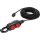 brennenstuhl® Professional Powerblock mit Verlängerungsleitung / Verteilersteckdose m. Klappdeckel 4-fach mit 15m Kabel in schwarz, IP54