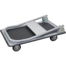 pro-bau-tec® Plattformwagen schwarz/silber,...