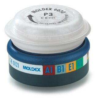 Moldex Serie 9000, EasyLock Kombifilter ABEK1P3 R (9430)
