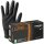 Stronghand Einweghandschuhe Grip Schwarz Box á 50 Stück, Größe: 08