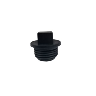 Kerbl Frostschutzstopfen, Blindstopfen, Verschlussstopfen, 1/2", schwarz, Kunststoff