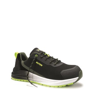 Elten 724831 LEEVI XXNF black-lime Low ESD S3S, Sicherheitshalbschuh, Größe: 36 - 48