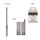 Projahn Glasbohrer, 6-kant Aufnahme, 1/4", 3,0 - 10,0 mm