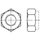 Sechskantmuttern, DIN 985 / ISO 10511, 8, galv. verzinkt,...