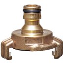 Adapter, Messing, Nockenweite: 40 mm, komp. zu Garden/GEKA