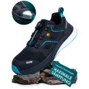 Elysee, CUSHIONPRO FLEX II, Halbschuh, schwarz/blau, S1PS FO SR SC ESD
