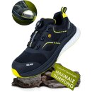 Elysee, CUSHIONPRO FLEX I, Halbschuh, schwarz/gelb, S1PS FO SR SC ESD, Gr. 36 - 48