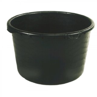 Mörtelkübel rund, schwarz, 90 Liter