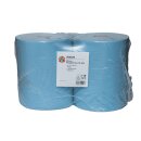 ELOwipe Putzpapier, blau, 2XL, 2 Rollen á 1000 Blatt